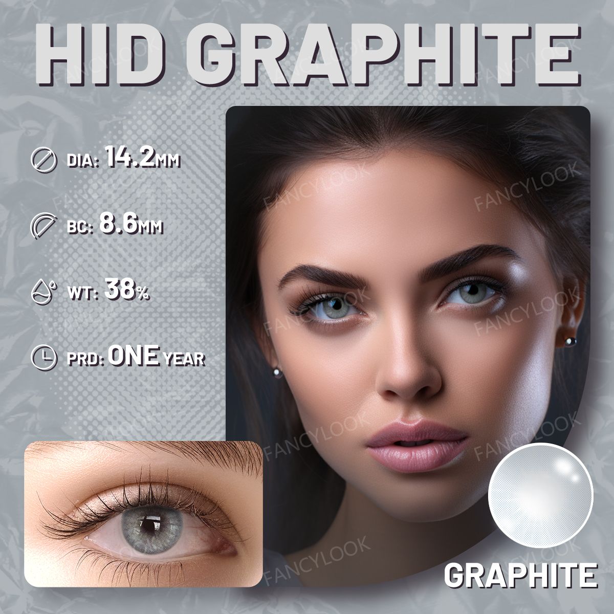Hidrocor Graphit | US Lagerbestand 