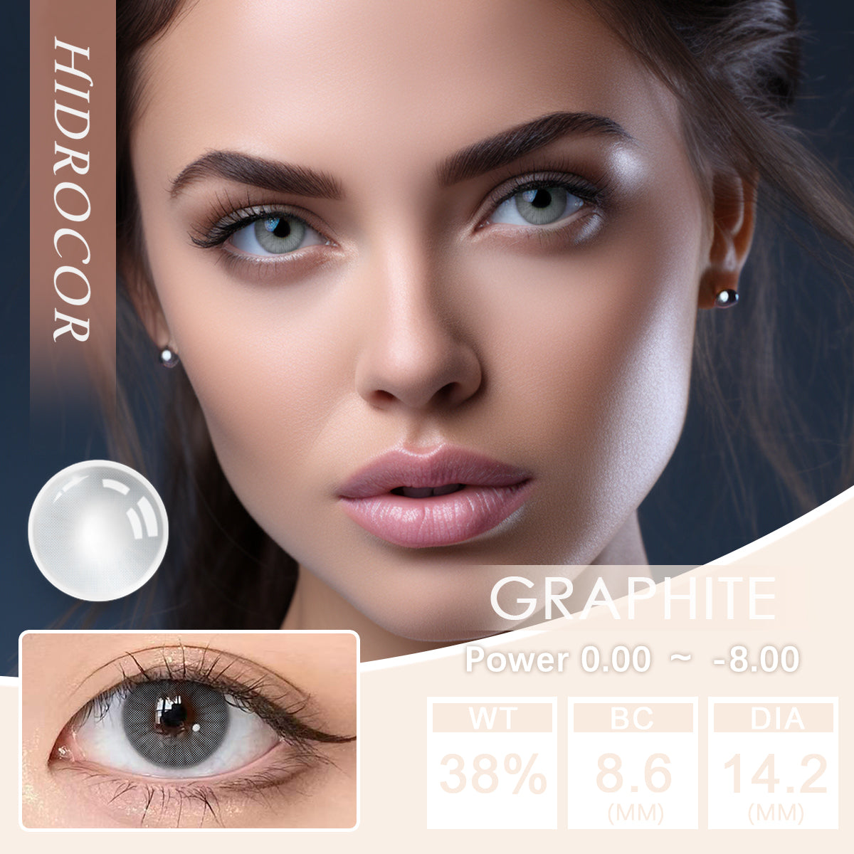 Hidrocor Graphit | US Lagerbestand 